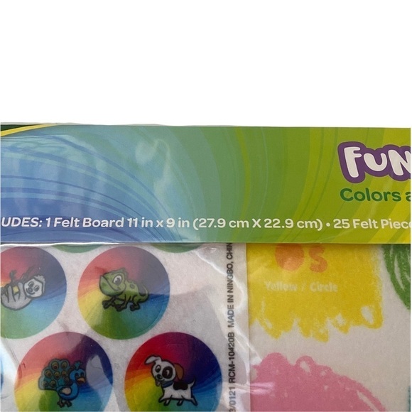 Crayola Set of 5 Fun Felt Colors Shapes Activity Kits - Picture 6 of 6